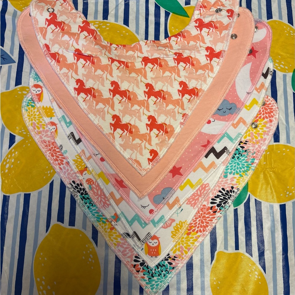 Baby Drool bib set